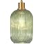 2 Pack Brushed Gold + Green Glass