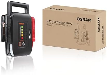 OSRAM BATTERYstart Pro 1000, arrancador Auxiliar de Cobalto de Io...