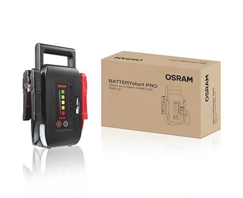 OSRAM BATTERYstart Pro 1000, arrancador Auxiliar de Cobalto de Io...