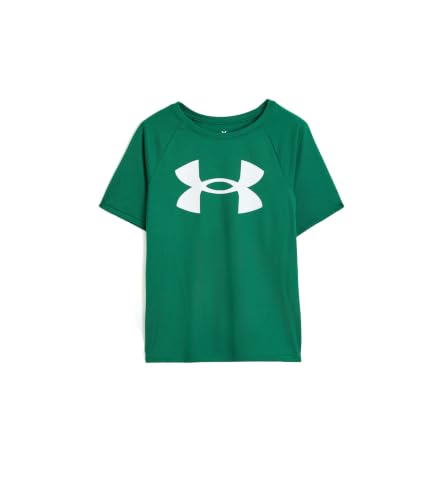 Image of Under Armour Boys' Tech Hybrid Printed Fill Short-Sleeve T-Shirt
