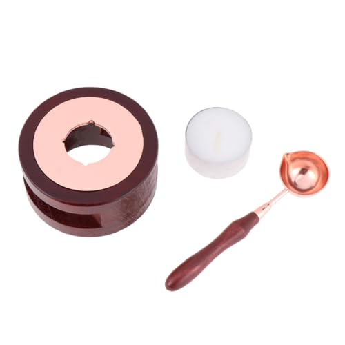 Angoily Cire à Bois Poêle pour Faire Fondre La Cire Poêle pour Le Bricolage Poêle à Fondre De Laque en Bois