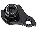Alomejor Strong Aluminum Rear Derailleur Hanger Prevents Chain Drop, Easy Maintenance, for MountainRoad Bike, 1 X Bike Rear Derailleur Hanger