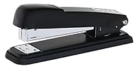 OFFICE PRODUCTS Büroheftgerät Heftgerät/Für 40 Blatt/Farbe: Schwarz/Typ 24/6, 26/6, 23/6, 24/8/ Gehäuse und Mechanismus aus Metall/Garantie: 5 Jahre