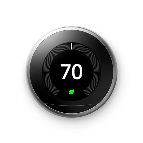 Google Nest Learning Thermostat 3rd Gen (T3007ES) – Smart Wi-Fi P...