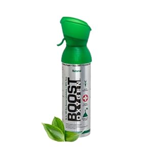 Boost Oxygen – Zuurstof – Natuurlijk, 95% Zuivere Zuurstof – Zuurstoffles voor Concentratie, Recuperatie, Energie, Stemming, Medium – 5L – Naturel