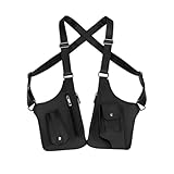 Ceriselle Shoulder Bag Men, Bolso Bandolera de Cuero & Antirrobo, Bolsa de Hombro Ajustable para Viajes, Senderismo y Actividades al Aire Libre (Unisex)