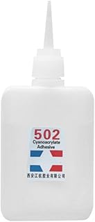 502 Super Glue,502 Universal Super Glue,Instant Quick-Drying Special Glue,Strong Adhesive,Sealant Tool for Woodworking, Woodturning, Hobby Models Plastic Acrylate Fabric Rubber