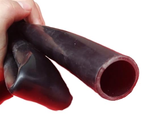 drain hose Black Silicone Tube Flexible Black Silicon Hose High Temperature Dark Silicone Rubber Tubing 8x10mm 8x11mm 8x12mm 8mm water pump (Size : 8x12mm)