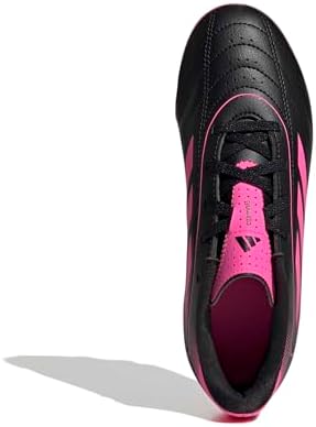 Adidas Unisex-Kids Goletto IX Firm Ground/Multi Ground, Black/Lucid Pink/Black, 6 - 2