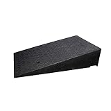 FYZS bordsteinrampe Hochleistungs-Park-Stopper-Birdeln, Gummi-Park-Rad-Haltestelle, Auto-Reifen-Parkkante, Auto-Rad-Führer-Block für Auto-Van-LKW-Parksicherheit, 19.7 × 31,5 × 4.7in