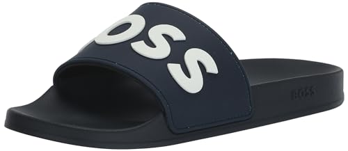 BOSS Big Logo Slide Sandals