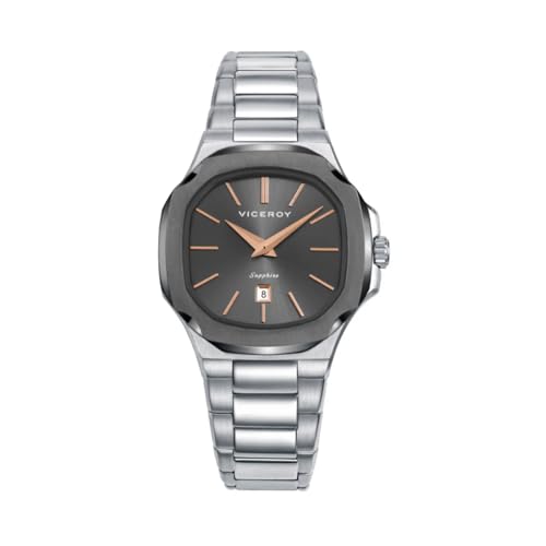 Imagen de Viceroy Reloj Mujer 45110-17 Acero Inoxidable Plateado IP Gris y Rosado