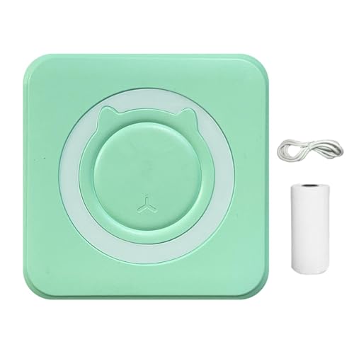 ポータブルサーマルプリンター、ポケットサーマルプリンター,ワイヤレスインスタントカラーフォトプリンター - 充電式サーマル小型プリンター、学習ノート用のポケットサイズのインスタントプリンター