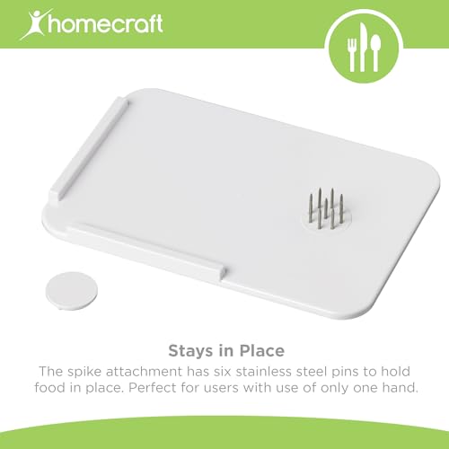 Tabla para untar con esquinas en L y picos de acero inoxidable miniatura 4