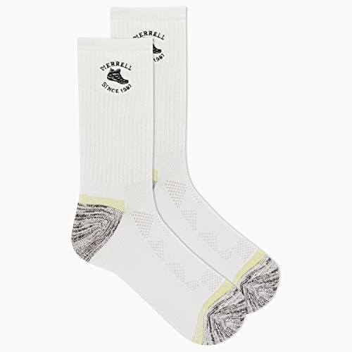 Image of Merrell Men's and Women's MOAB Hiking Midweight Cushion Socks - Unisex Coolmax Moisture Management and Arch Support