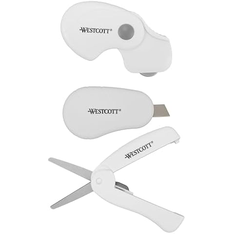 Westcott Titanium Folding Scissors Set Cover