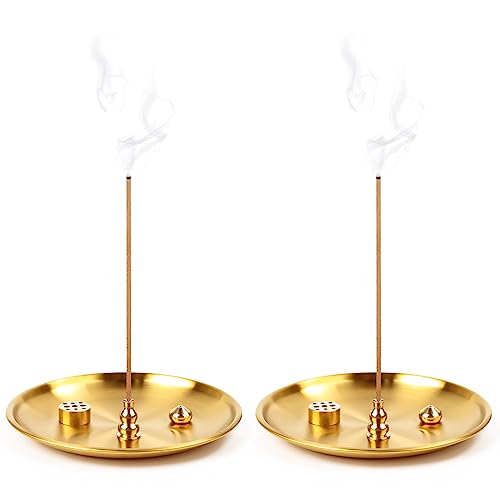 2 Stück Räucherstäbchenhalter, 4 in 1 Räucherstäbchen...