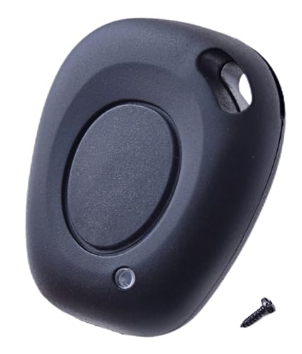 ANGOFIZ Coque Clé Télécommande sans Lame 1 Bouton Compatible avec Renault Clio Twingo Espace Master Megane Safrane Scenic Trafic Laguna