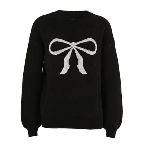 Image of Mommy and Me Matching Sweaters Outfits Heart Graphic Sweater Family Matching Clothes Long Sleeve Pullover Tops
