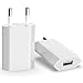USB Ladegerät, 2 Pack 5W USB Power Adapter Universal Ladeadapter Netzteil Stromadapter Netzstecker für iPhone 12 Pro Max/11/XR/XS/X/8/7 Plus, Galaxy S21 S9 S8, LG, Huawei, HTC, Smartphones, Tablets