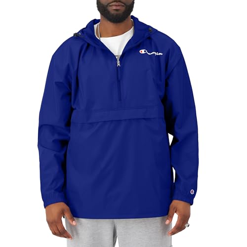 Image of Champion Men's Jacket, Stadium Full-zip Jacket, Wind Resistant, Water Resistant Jacket for Men