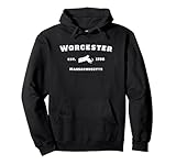 Photo Gallery worcester vintage del massachusetts felpa con cappuccio Photo Gallery worcester vintage del massachusetts felpa con cappuccio