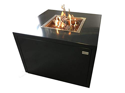 Enjoyfires XS-80 Aluminium Fire Table Black