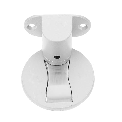 FOYTOKI Tope Oculto Magnético de Aluminio de a Resistente Puerta de Aleación y Protección Fuerte y Fácil Instalación 30mm para Puertas de Baño