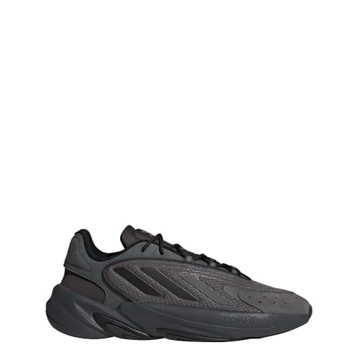 adidas Zapatos unisex OZELIA - Estilo de vida, atlético y tenis, Carbon/Core Black/Grey Five, 8