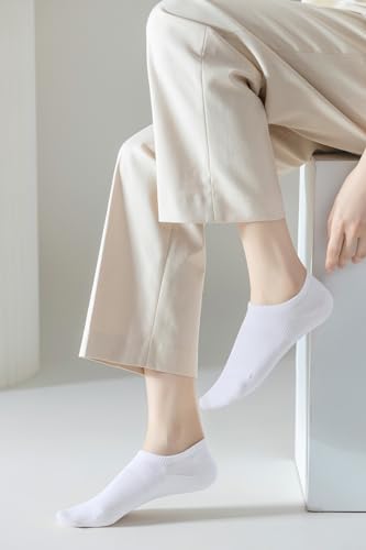 ACCFOD No Show Socks for Women Cotton Thin Low Cut Non Slip Invisible Liner Socks 6 Pairs4