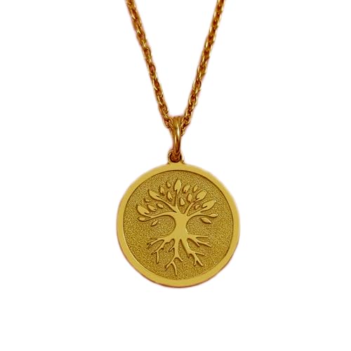 Pendentif Arbre de Vie gravé LKBEADS | Le cadeau mixte idéal pour célébrer les moments précieux