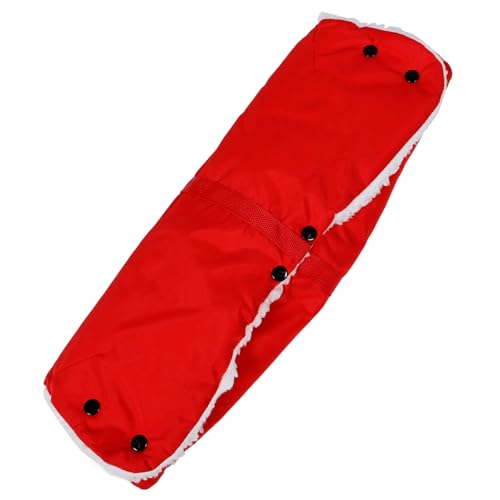 SUPVOX Insulated Winter Stroller Gloves for Babies Windproof Warm Pushchair Mittens Thick Fleece Lining for Outdoor Use