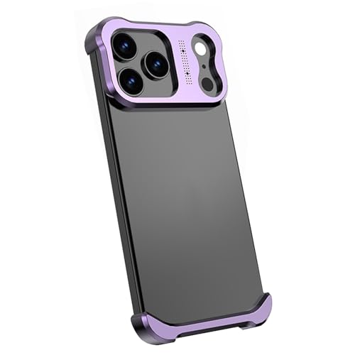 Coque iPhone 17 aromathérapie violette pour évacuer la chaleur au quotidien