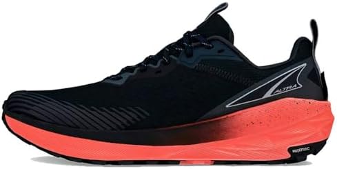 ALTRA Men's AL0A85RX Experience Wild 2 Trail Running Shoe, Coral/Black - 8