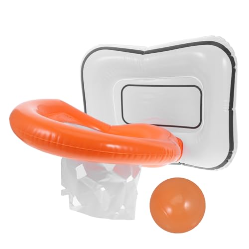 KOMBIUDA Basketball Hoop Throwing Game Basketball Hoop Toss Toy Toy for Kids Outdoor Indoor Family Fun