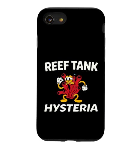 Reef Tank Hysteria Saltwater Aquarium Coral Keeper �X�}�z�P�[�X iPhone SE (2020) / 7 / 8 �p
