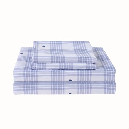 Image of Best Season Bed Sheet Set, Twin Size, 3 Pieces | Soft Durable Microfiber, Deep Pocket, Stain Resistant, Fade & Wrinkle Resistant