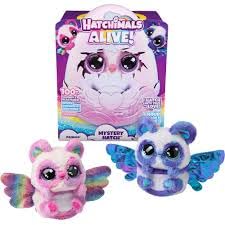 HATCHIMALS Alive, Mystery Hatch, Pandoo, Juguete Interactivo Sorpresa y Huevo con neblina, Luces y Sonidos (los Estilos Pueden Variar), Juguetes para niños y niñas