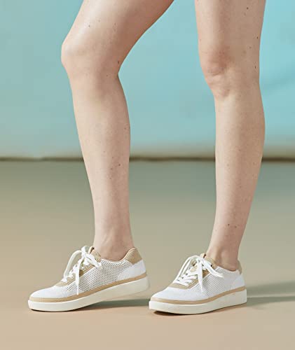 Vionic Galia Women's Knit Casual Comfort Shoe White Knit - 8 Medium #TOP3