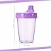 Mifoci 24 Pack 6.7 Oz. Sippy Cups without Stopper for Toddlers 1-3, Non-Spill Training Cups with Lids for Infant Small Baby Reusable Sippy Drinking, Dishwasher Safe, 6 Assorted Color