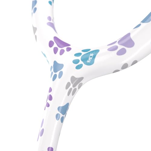 Image of MDF instruments Paws Kaleidoscope MD One Epoch Lightweight Titanium Stethoscope, Adult, Free-Parts-for-Life, Paws Tube, Kaleidoscope Chestpieces-Headset, MDF777TPWKL