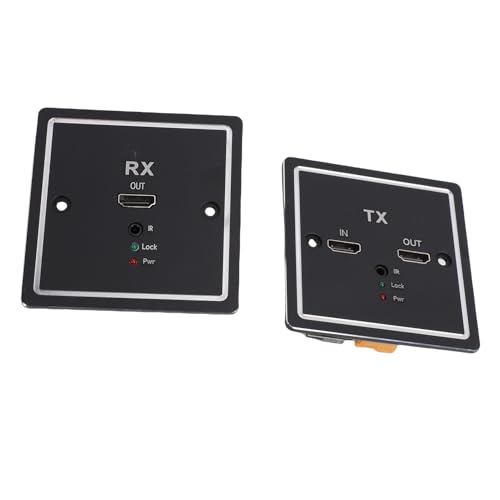 Extensor Cat6 de largo alcance hasta 197 pies con control IR para multimedia HD 4