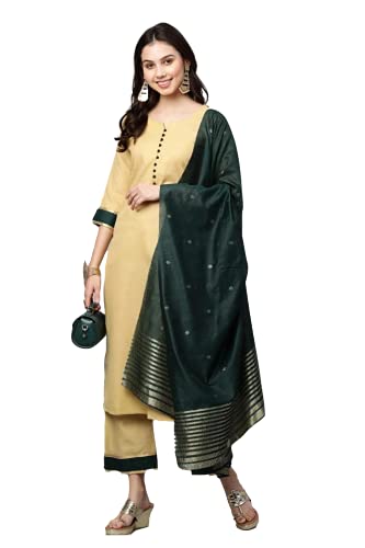 Kurta en coton GoSriKi : ensemble chic avec pantalon pour vos journées estivales
