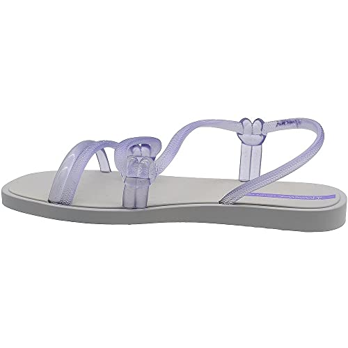 Ipanema Sempre Nova Solar Mais Sandália Rasteira Feminino, Roxo (Vidro Glitter), 36
