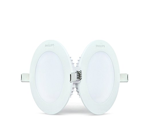 Philips 5-Watt LED Round Panel Light (919215850637 , Warm White)