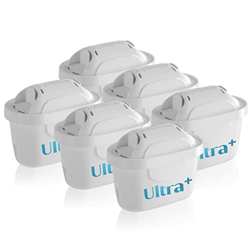 Aqualogis Cartucce Filtranti Compatibile per Brita Maxtra/Maxtra+ con Caraffa Filtrante (6 pezzi)