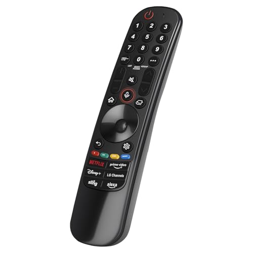 Magic Remote for LG TV Remote Control Replacement. Compatible with 2020-2024 LG Smart TVs with Voice and Pointer Function. 2-Year Full Warranty.