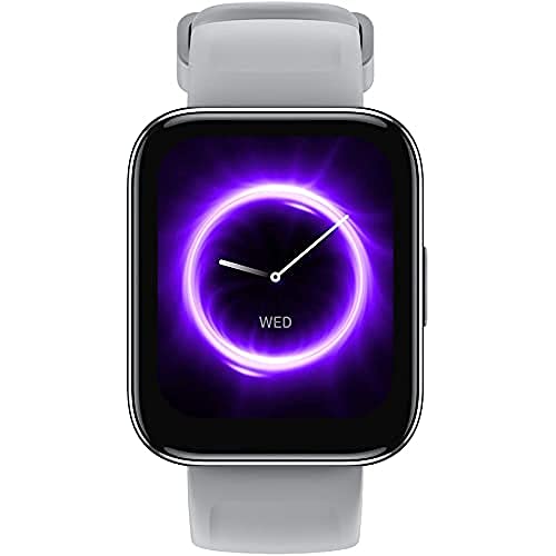 realme Watch 3、超大型で明るい 1.8 インチ画面、110 以上のスポーツモード、クリアな Bluetooth 通話、100 以上の美しい顔、グレー