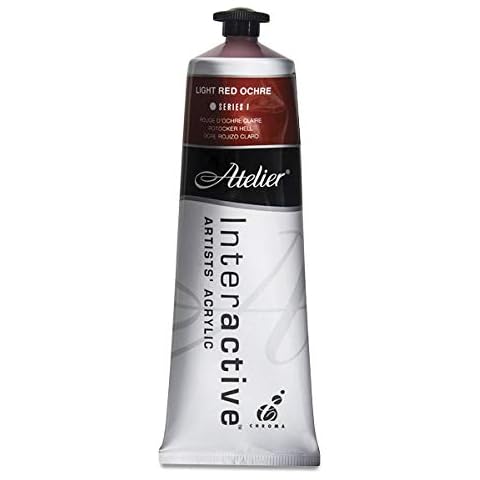Interactive Acrylic Paint Light Red Ochre 80ml Tube Cover