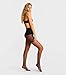 commando Essential Sheer Control Tights | Ultra-Soft Sheer Hosiery | Patented Dig-Free Waistband | Light Shaping Control | Black, Large